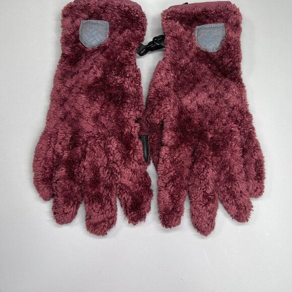 Columbia Fleece Gloves Women's Size Small Winter Thermal Insualted Outdoor Glove - Picture 3 of 7